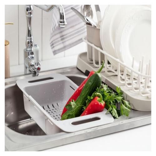 Crépine d'évier ajustable // Égouttoir de Cuisine en Plastique Réglable
 Fiche Technique et Prix au Maroc