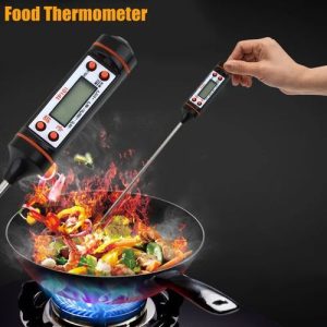 Thermomètre à Viande Pour Four - Sondes 100 Mm, Cadran 50 Mm | Températures De Cuisson Recommandées (bœuf, Volaille…) | Passe Au Four, Facile à Lire