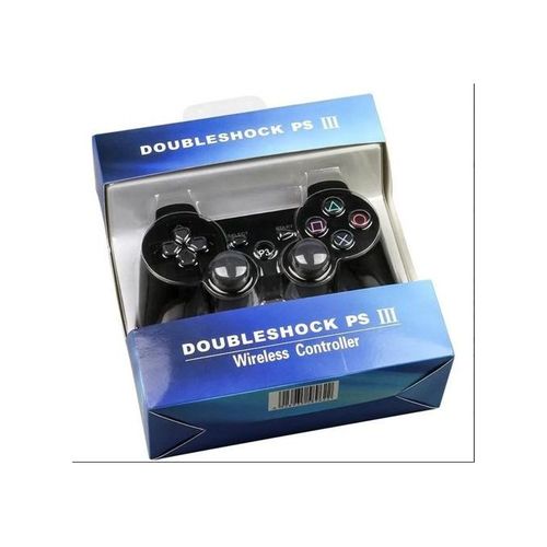 Double Manette Contrôleur DoubleShock sans fil Wireless pour PS3-noir
 Fiche Technique et Prix au Maroc