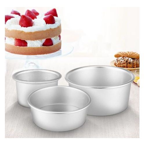 Ensemble de 3 pcs Moule à gâteau en Forme D'anneau Antiadhésive Pan décoration Moule 16/19/21 cm
 Fiche Technique et Prix au Maroc