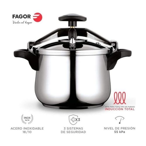 Fagor CLASSIC Cocotte 6 Litres en inox autocuiseur de qualité supérieure
 Fiche Technique et Prix au Maroc