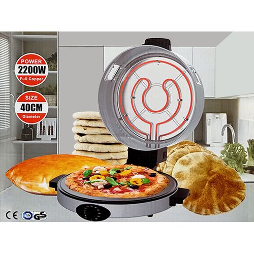 General Four à pizza de comptoir Pain Quiches Biscuits Géants Crêpes Multifonctions 40CM
 Fiche Technique et Prix au Maroc