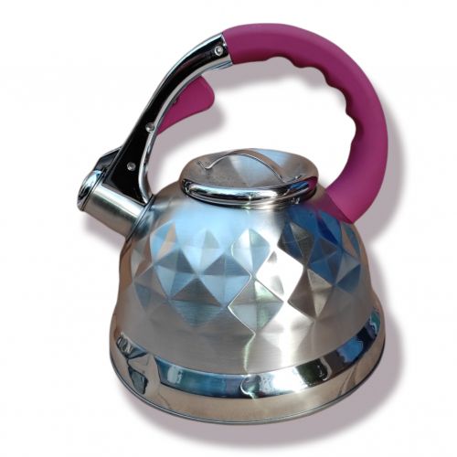 Kenz Bouilloire i inox-3.0L sifflante Grona FH-12 G-L article 5034
 Fiche Technique et Prix au Maroc