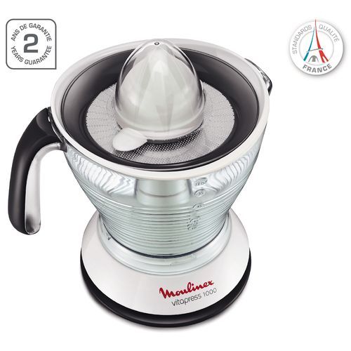 Moulinex Presse-Agrume PC302B10 - 1L - 2 filtres, rotation 2 sens
 Fiche Technique et Prix au Maroc
