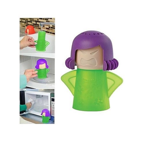 Nettoie micro-ondes ANGRY MAMA nettoyeur rapide et facile sans produit chimique
 Fiche Technique et Prix au Maroc