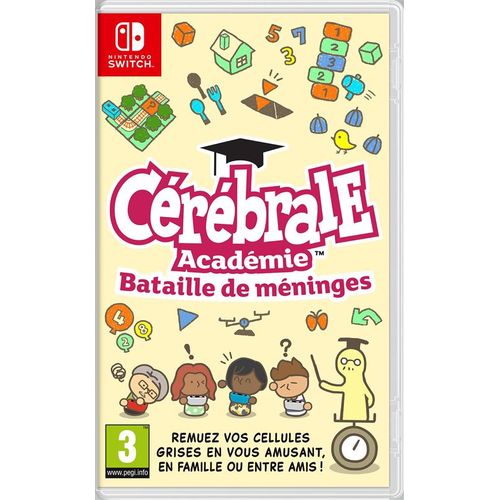 Pegi Cérébrale Académie : Bataille de méninges Nintendo Switch
 Fiche Technique et Prix au Maroc