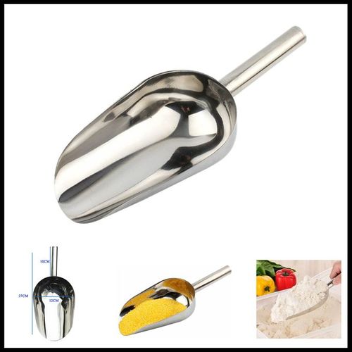 Pelle de cuisine en acier inoxydable - Ustensile de cuisine
 Fiche Technique et Prix au Maroc