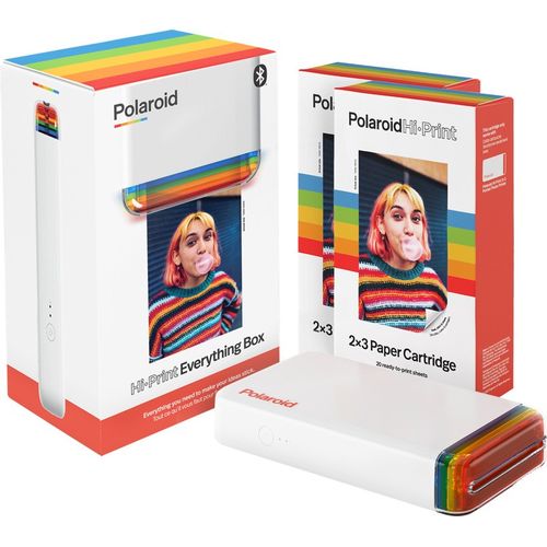 Polaroid EVERYTHING BOX HI·PRINT 2×3 POCKET PHOTO IMPRIMANTE
 Fiche Technique et Prix au Maroc
