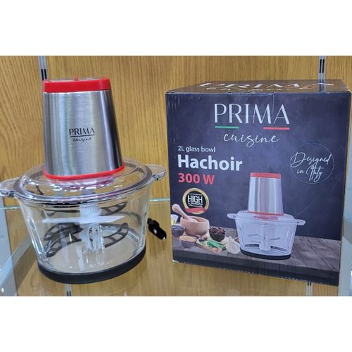 Prima Hachoir bol verre
 Fiche Technique et Prix au Maroc