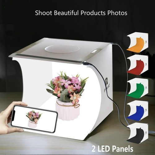 Puluz Mini Studio LightBox Pliable Lightbox LED, Pour Produit Photographie-6 Couleurs
 Fiche Technique et Prix au Maroc
