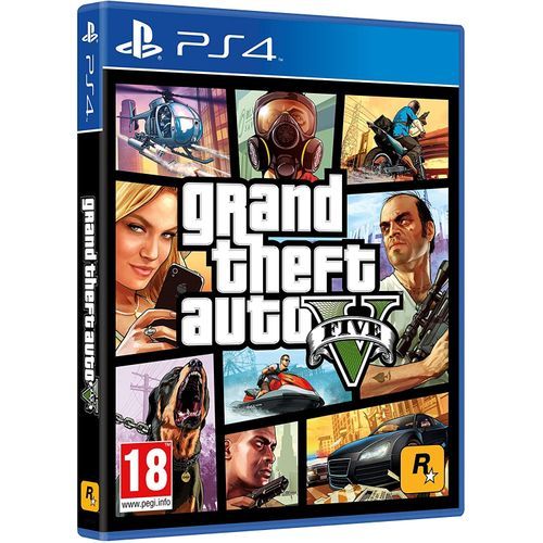 Rock Star Playstation Grand Theft GTA 5 PS4
 Fiche Technique et Prix au Maroc