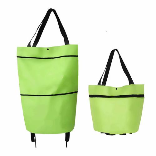 Sac shopping pliable 30 litres, chariot multi-usage à roulettes
 Fiche Technique et Prix au Maroc