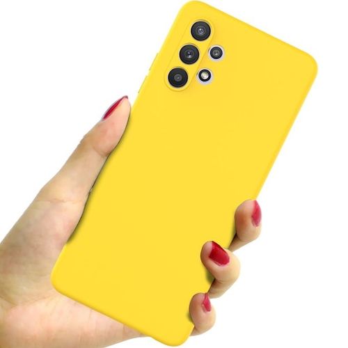 Samsung A32 4G Soft TPU Case(Jaune)
 Fiche Technique et Prix au Maroc