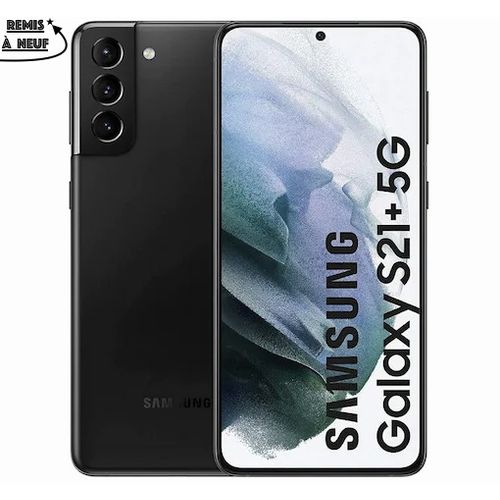 Samsung Galaxy S21+ Plus 5G ( 128Go, 8Go RAM ) - Phantom Black - Remis à Neuf
 Fiche Technique et Prix au Maroc