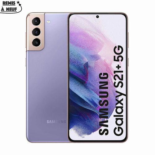 Samsung Galaxy S21+ Plus 5G ( 256Go, 8Go RAM ) - Violet (Purple) - Remis à Neuf
 Fiche Technique et Prix au Maroc