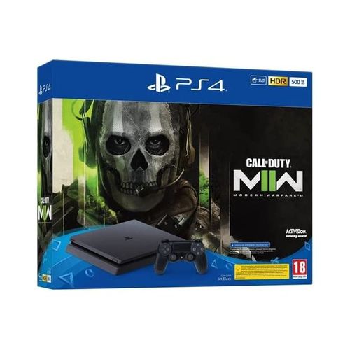 Sony Console PS4 Slim 500 GB pack Call of Duty MW2
 Fiche Technique et Prix au Maroc