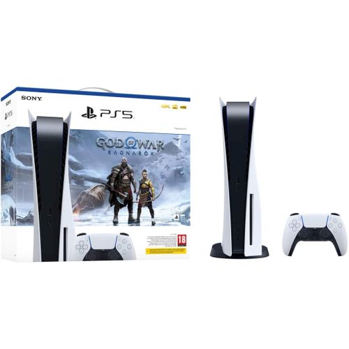 Sony Pack Console PS5 Standard God of War Ragnarök
 Fiche Technique et Prix au Maroc