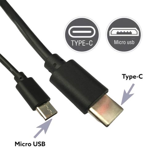 Câble de Charge OTG de Type C vers Micro USB mâle
 Fiche Technique et Prix au Maroc