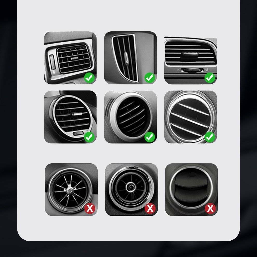 Baseus Cube Gravity Car Mount Air Vent Phone Bracket Holder black (SUYL-FK01) - ✓ 4GSM.COM