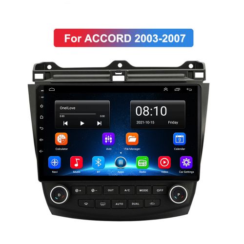 Poste Android Honda ACCORD 7 2003-2007  4G Double Record caméra 4G/64 Carplay
 Fiche Technique et Prix au Maroc
