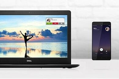 Réunissez vos périphériques avec Dell Mobile Connect.