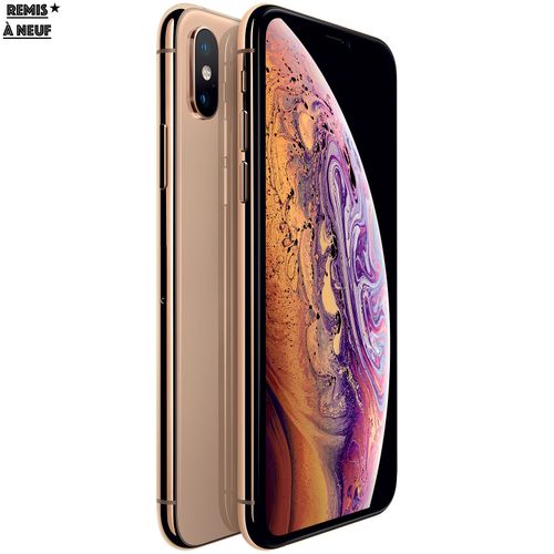 Apple iPhone Xs 64 Go Or (Gold) RAM 4 Go - Ecran Super Retina 5.8" inch - Remis à neuf
 Fiche Technique et Prix au Maroc