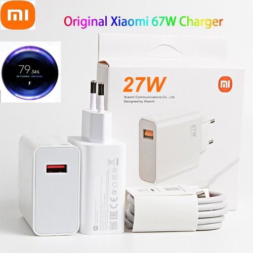 XIAOMI Chargeur 27 W Haute Qualité - Cable type-c
 Fiche Technique et Prix au Maroc