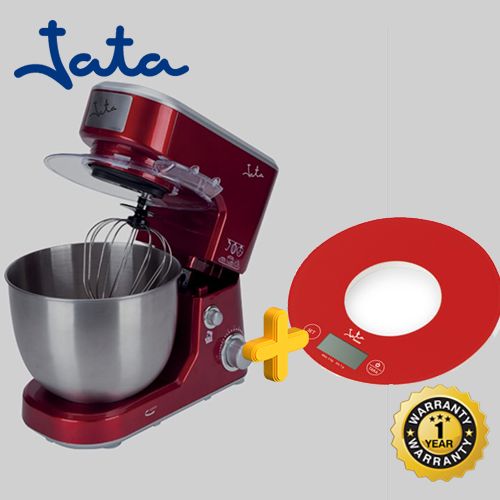 Jata ROBOT PETRIN 5 KG ROUGE 1000 W + BALANCE DE CUISINE ROUGE 5 KG
 Fiche Technique et Prix au Maroc