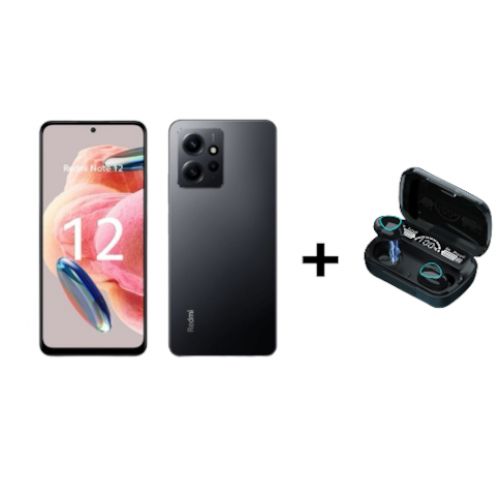 XIAOMI Redmi Note 12 6,67" Amoled (8Go, 128Go) Snapdragon 680 -50MP/8MP-Gray + Écouteur
 Fiche Technique et Prix au Maroc
