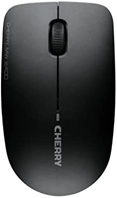 CHERRY MW 2400, souris sans fil, convient aux droitiers et gauchers, souris à 3 boutons, technologie de capteur optique, homologation GS, noirAvis,  Fiche Technique et Prix au Maroc