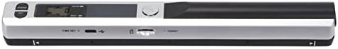 Scanner Portatif Portable, Lecteur de Scanner Portable, Opération Simple et Légère pour Les Documents pour Les Photos (Argent Noir)Avis,  Fiche Technique et Prix au Maroc