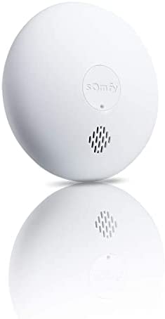 Somfy 1870289 - Détecteur de fumée connecté | Sirène 85dB | Compatible Somfy Home Alarm, et Somfy One (+) Avis, Fiche Technique et Prix au Maroc