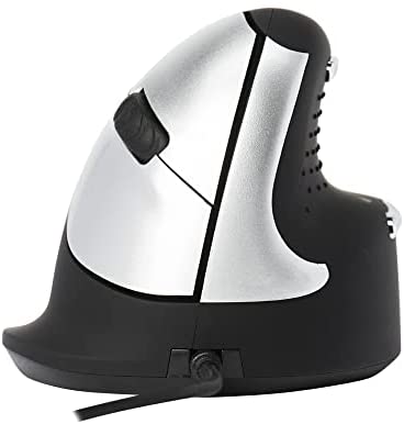 R-Go HE Mouse - Souris Ergonomique - Modèle Vertical - Filaire USB - Pour Droitier - Prévention Syndrome de la Souris et Epicondylite -Moyen (Longueur de la main 165-185mm) - NoirAvis,  Fiche Technique et Prix au Maroc