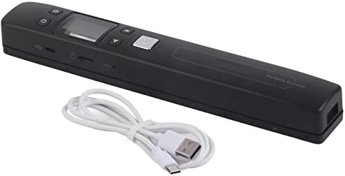 Scanner Photo, Scanner Portable Format A4 JPEG PDF Fonction WiFi pour Les Photos (Noir)Avis,  Fiche Technique et Prix au Maroc