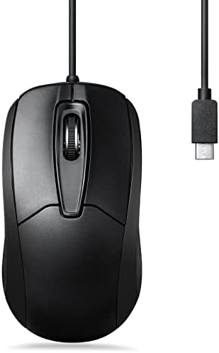 perixx PERIMICE-209C Souris Optique avec Fil, Type C - câble de 1,5m de Longueur – 1000 DPI - NoirAvis,  Fiche Technique et Prix au Maroc