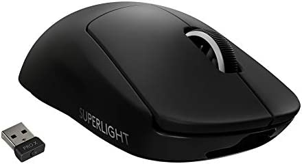 Logitech G PRO X SUPERLIGHT Souris Gaming sans Fil, Capteur Gaming HERO 25K, 25 600 PPP, Ultra-Léger avec 63g, 5 Boutons Programmables, Batterie Longue Durée, PC/Mac - NoireAvis,  Fiche Technique et Prix au Maroc