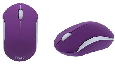 Tnb - TNB RUBBY 5 - Souris Optique 1000dpi sans Fil silencieuse - Violet/SilverAvis,  Fiche Technique et Prix au Maroc
