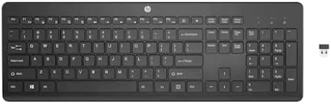 HP Clavier sans Fil (QWERTY) 230 NoirAvis,  Fiche Technique et Prix au Maroc