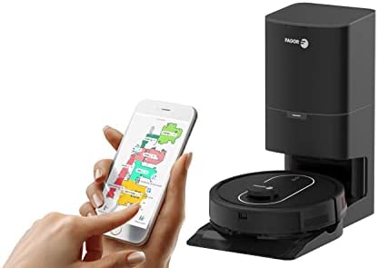 Fagor FGL4755 aspirateur lavant et Aspirant Connecté Laser 3 en 1 avec Station Auto vidange cartographie Laser de la Zone à Nettoyer contrôle Vocal Via Alexa et Google Home Nettoyage Personnaliser Avis, Fiche Technique et Prix au Maroc