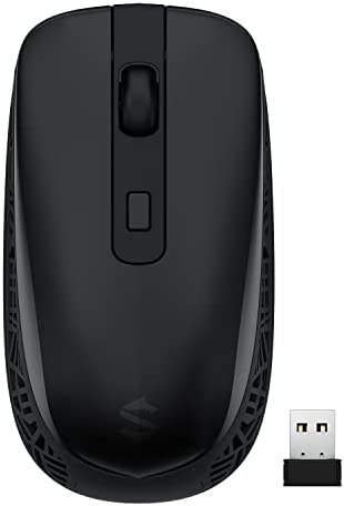 Black Shark Souris sans Fil Silencieuse Souris Ergonomique sans Fil Rechargeable,Grâce à Une réduction de Bruit de 95%,1000 1200 1600 DPI Souris Ordinateur PC Fixe Portable Mac Mouse 2,4 GHz USB CAvis,  Fiche Technique et Prix au Maroc