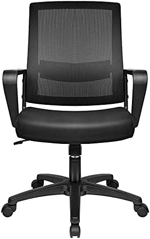 BASETBL Chaise Bureau, Fauteuil Bureau avec Soutien Lombaire Réglable, Chaise Ergonomique Réglable en Hauteur, Siege Inclinable en Maille Respirante, Charge Maximale 150kgAvis,  Fiche Technique et Prix au Maroc