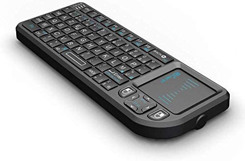 Rii Mini Clavier K01X1 sans Fil(AZERTY) 2,4 Ghz avec Touchpad pour PC, Pad, Xbox 360, PS3, TV Box Google Android, HTPC, IPTV. …Avis,  Fiche Technique et Prix au Maroc