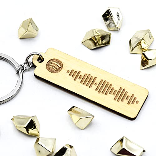 Porte-clés avec votre musique préférée sous forme de code à scanner sur application, idée cadeau pérsonnalisé Saint-Valentin, anniversaire, souvenir chanson, titreAvis,  Fiche Technique et Prix au Maroc