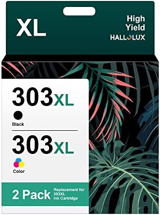303XL Remanufacturées Cartouches d'encre Remplacement pour HP 303XL 303 XL pour HP Envy Photo 6220 6230 6232 6234 7130 7134 7830 (Noir Tri-Colore, 2-Pack)Avis,  Fiche Technique et Prix au Maroc
