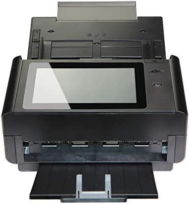 Avision AN360W Scanner réseau avec processeur de Traitement d'image VM3 | RJ-45 Ethernet 10/100/1000 Mo, Wi-FI | Écran Tactile 8" | 60ppm/120ipm A4 Color 300dpi | 100 Pages ADF | USB 3.1 |Avis,  Fiche Technique et Prix au Maroc