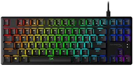 HyperX Alloy Origins Core – Clavier Gaming mécanique RGB, sans pavé numérique, HyperX Red switches (US Layout)Avis,  Fiche Technique et Prix au Maroc