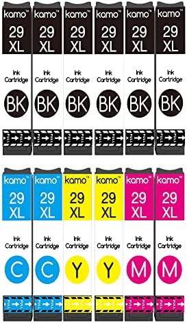Kamo 29 XL Cartouches d'encre Compatible avec Epson 29 29XL Cartouches Multipack, pour Expression Home XP-235 XP-245 XP-247 XP-255 XP-257 XP-332 XP-335 XP-342 XP-345 XP-352 XP-355 XP-432 XP-435 XP-442Avis,  Fiche Technique et Prix au Maroc