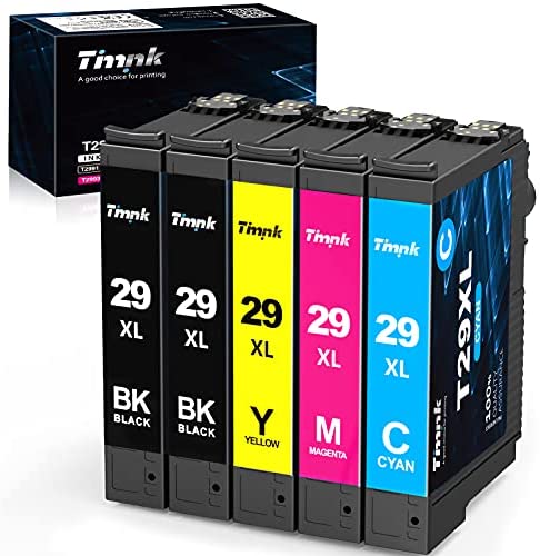 Timink 29XL Cartouche d'encre Compatible Remplacement pour Epson 29 XL pour Epson XP-255 XP-235 XP-345 XP-435 XP-245 XP-332 XP-335 XP-342 XP-247 XP-432 XP-455 XP-452 (5 Pack)Avis,  Fiche Technique et Prix au Maroc