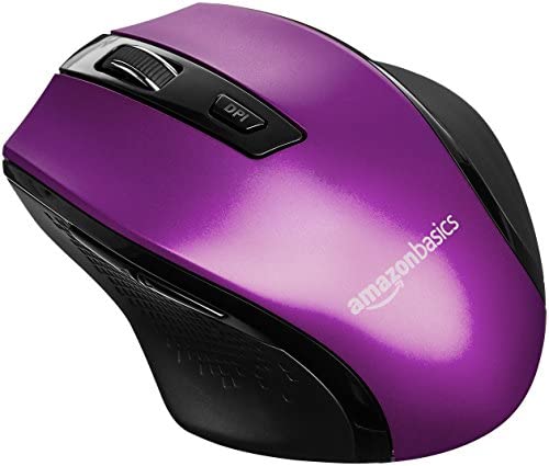 Amazon Basics Souris sans fil ergonomique - DPI réglables - VioletAvis,  Fiche Technique et Prix au Maroc