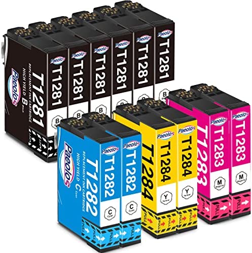Paeolos T1285 Multipack Remplacement pour Epson T1281 Noir T1282 T1283 T1284 Cartouche d'encre pour Epson Stylus SX230 SX125 S230 SX130 SX420W SX425W SX430W BX305FW SX440W SX435W SX438W SX445W SX235WAvis,  Fiche Technique et Prix au Maroc